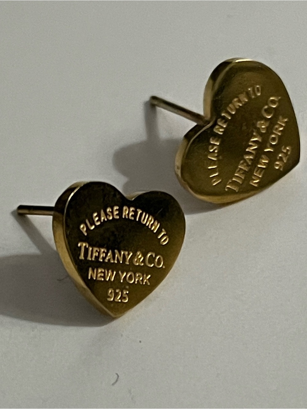 Tiffany & Co. Heart Stud Earrings